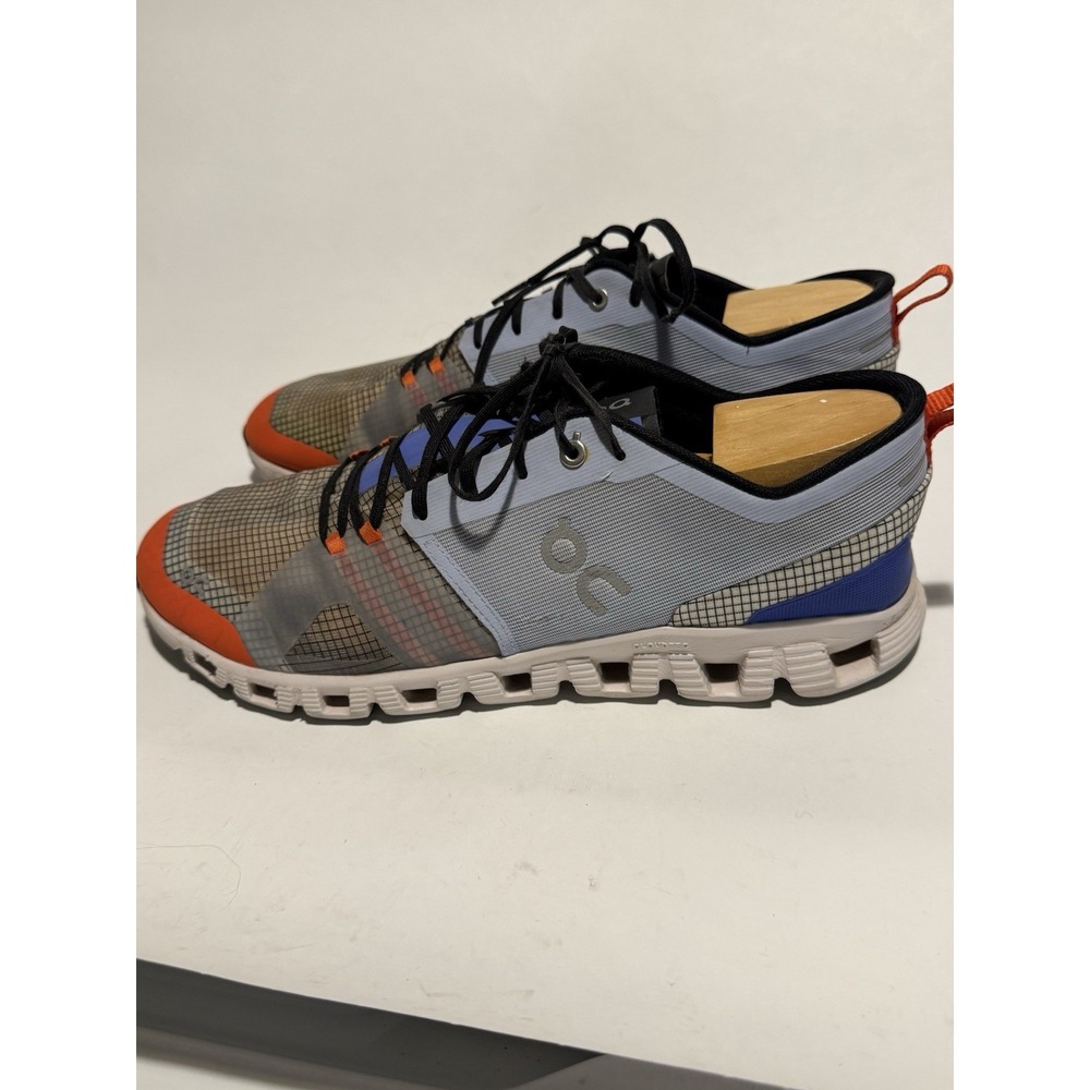 On Cloud X Shift Running Shoes Mens Size 12 Heather Blue Athletic Sneakers